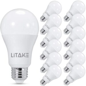 Litake(リテーク) 12個セット LED電球 E26 15W 120W形相当 1600lm 昼白色 一般電球形 広配光 非調光