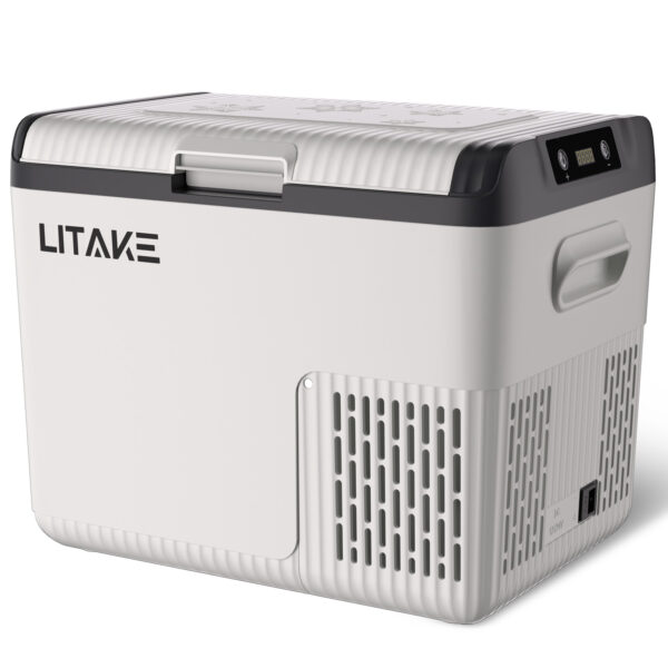 Litake  ポータブル冷蔵庫 車載冷蔵庫 18L ポータブル冷蔵庫 車載用冷蔵庫 -20℃ DC12V/24V  LZ-G18 - 画像 (2)
