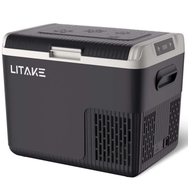 Litake  ポータブル冷蔵庫 車載冷蔵庫 18L ポータブル冷蔵庫 車載用冷蔵庫 -20℃ DC12V/24V  LZ-G18 - 画像 (4)